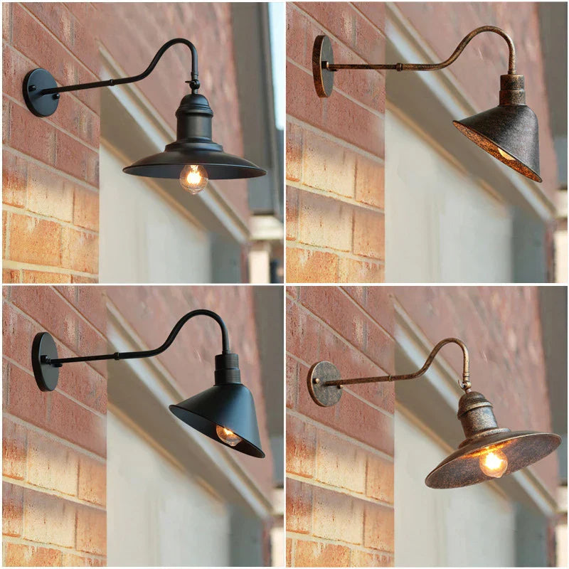 DecorBites™ Industrial Outdoor Wall Lamp for Garden, Porch, Stair, Bedroom Lighting