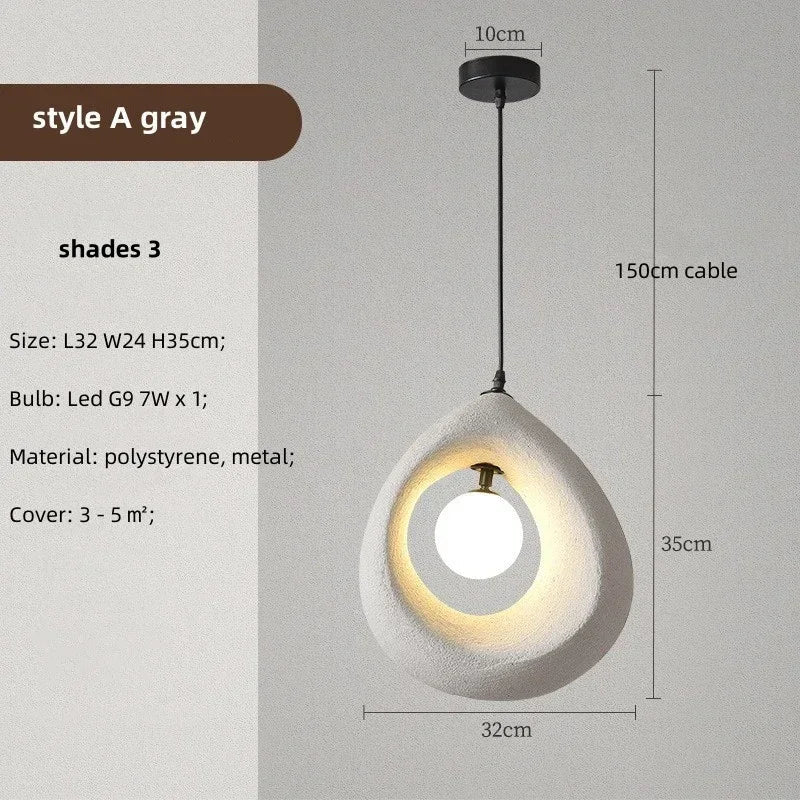 DecorBites™ LED Pendant Chandelier for Dining Room Home Decor Lighting Fixture