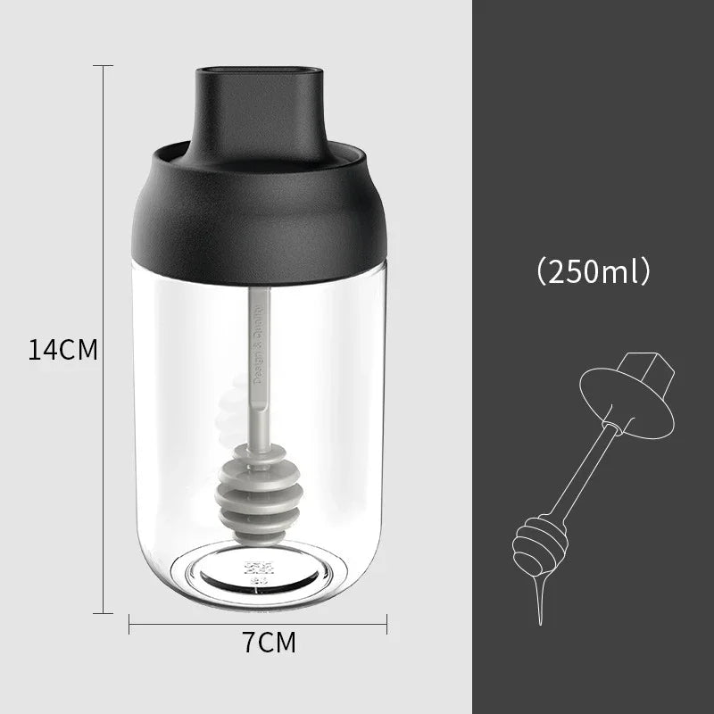DecorBites™ Glass Seasoning Bottle Set