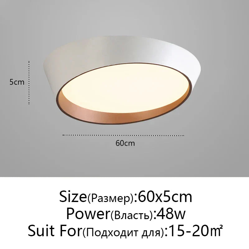 DecorBites™ LED Ceiling Chandelier: Modern Bedroom Room Lighting Fixture