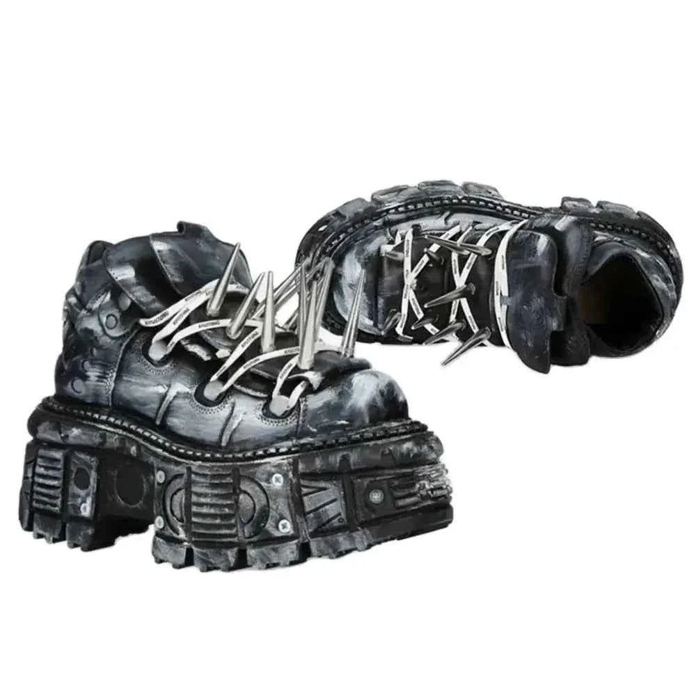 Platform Spiked Rivet Striders