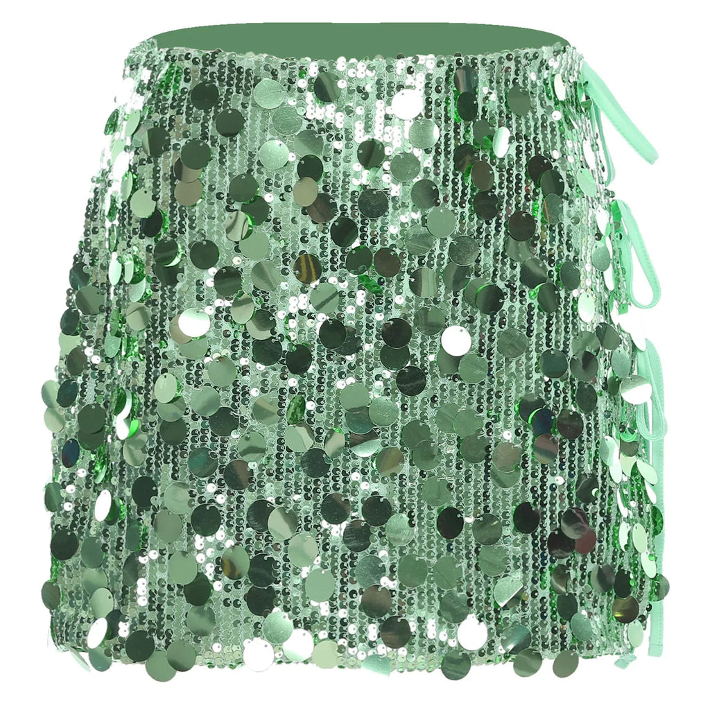 Women's Sequin Bodycon Mini Skirt
