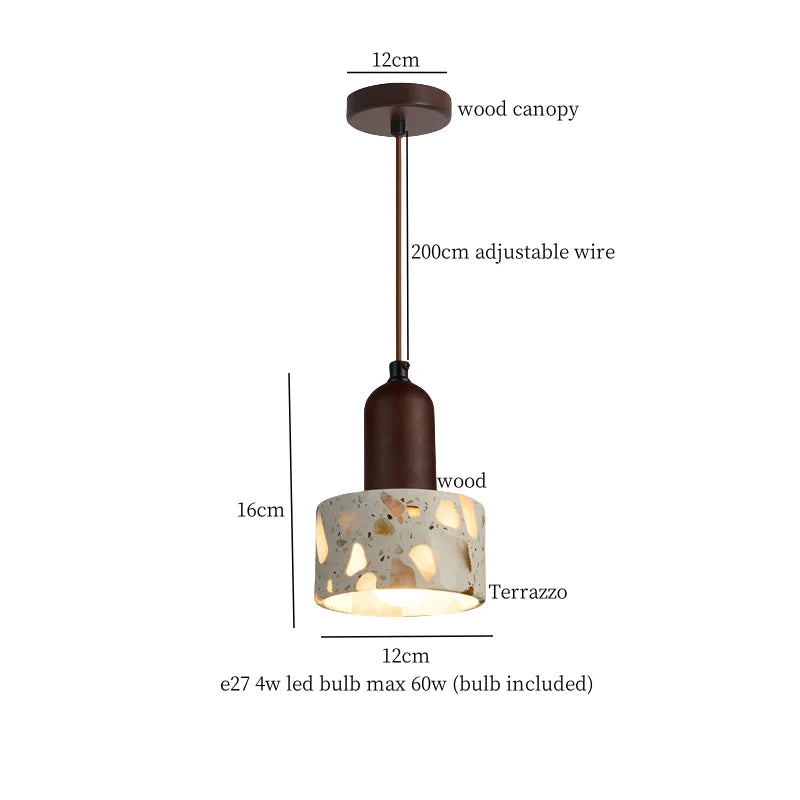 DecorBites™ Green Marble LED Pendant Light - Modern Nordic Interior Lighting Fixture