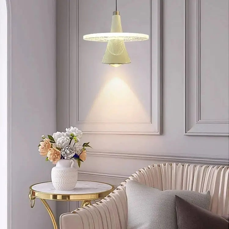 DecorBites™ LED Flying Saucer Chandelier Modern Pendant Light for Dining Bedroom - Frisbi Italy Designer