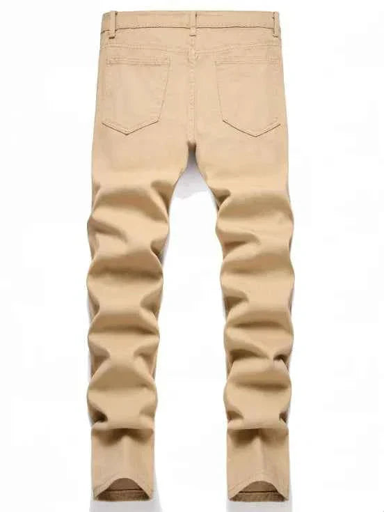 Men's Cross Print Pattern Pants