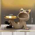 DecorBites™ French Bulldog Resin Statue for Stylish Living Room Decor