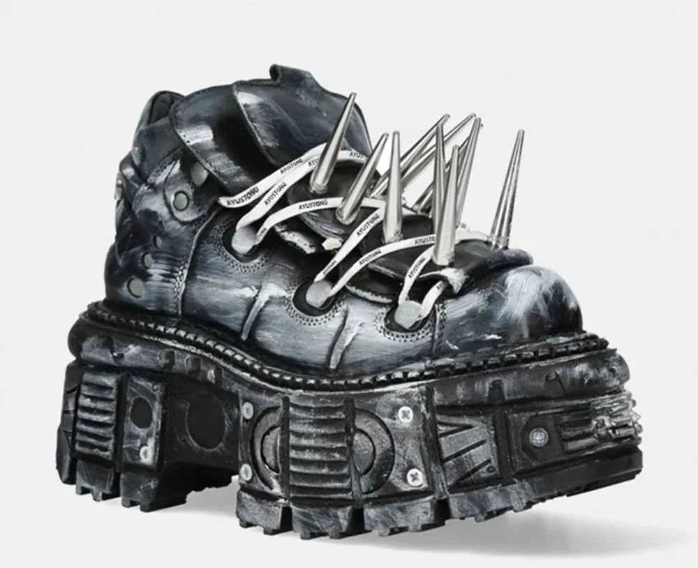 Platform Spiked Rivet Striders