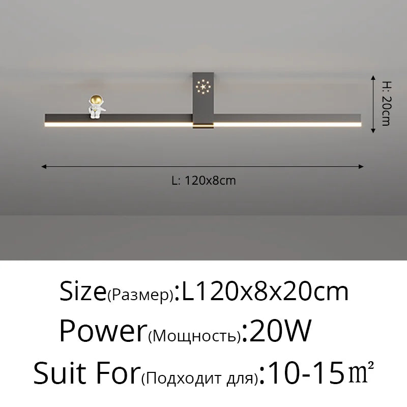 DecorBites™ LED Chandelier: Bright Indoor Lighting for Bedroom, Living, Study, Dining Room