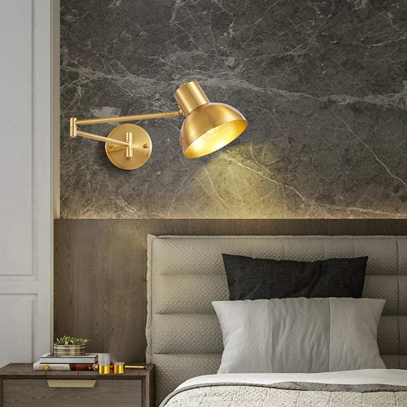 DecorBites™ Adjustable E27 LED Wall Lamp Sconces Indoor Lighting Home Decor Bedroom Fixture