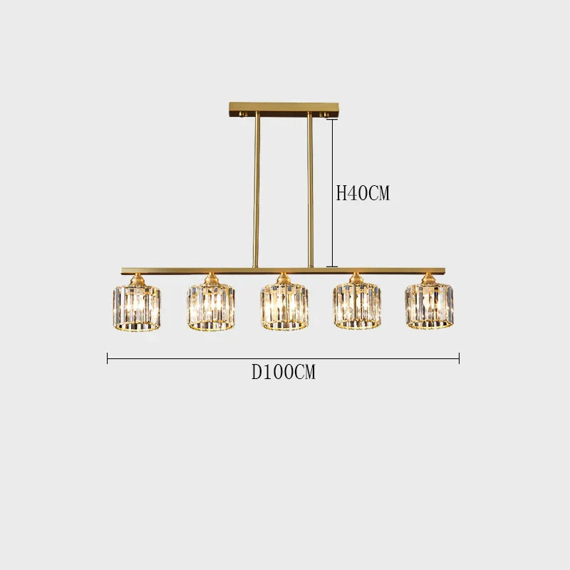 DecorBites™ LED Pendant Chandelier for Home Salon Bedroom Decor