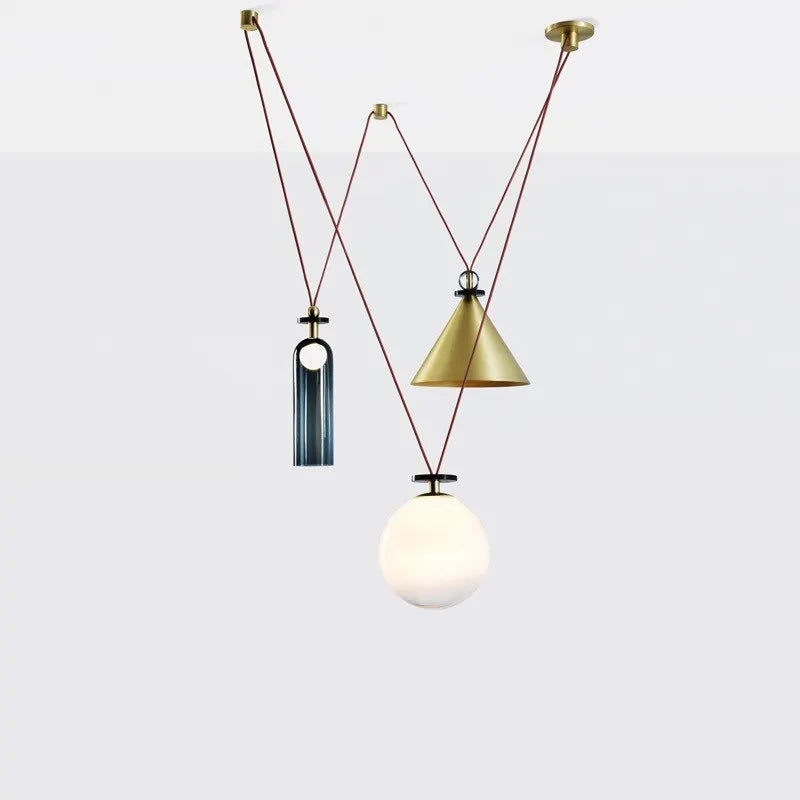 DecorBites™ Industrial Metal Pendant Light with Adjustable Height for Kitchen and Dining Room Decor