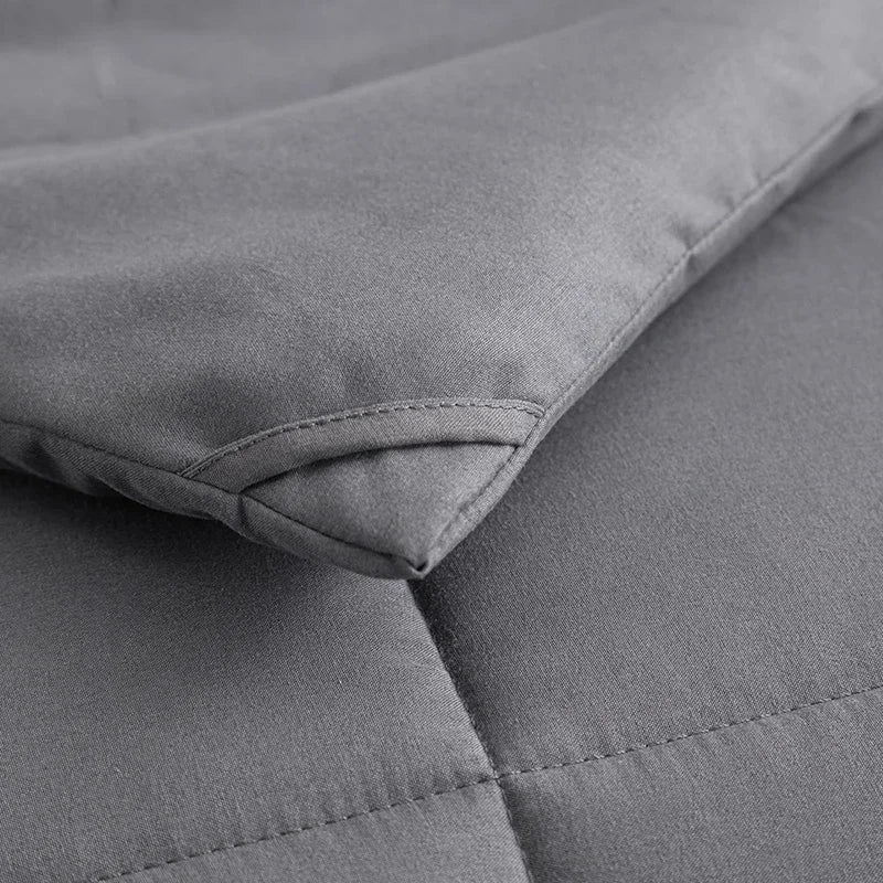 DecorBites™ King Size Quilted Comforter: Soft, Breathable, Durable, Machine Washable Blanket