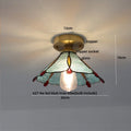 DecorBites™ Glass LED Ceiling Lamp Modern Copper Socket Ceiling Lights