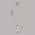 DecorBites™ Crystal LED Chandelier: Modern Staircase & Living Room Pendant Light Fixture