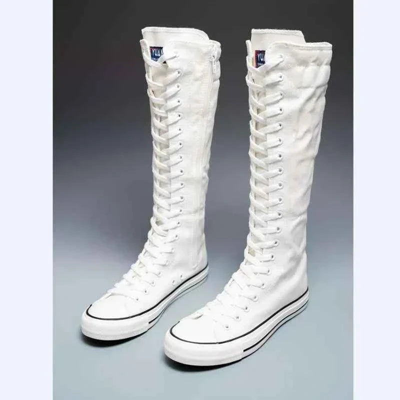 High Top Canvas Sneakers for Women