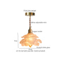 DecorBites™ Frosted White Glass LED Pendant Lamp: Nordic Minimalism for Living Room & Cafe