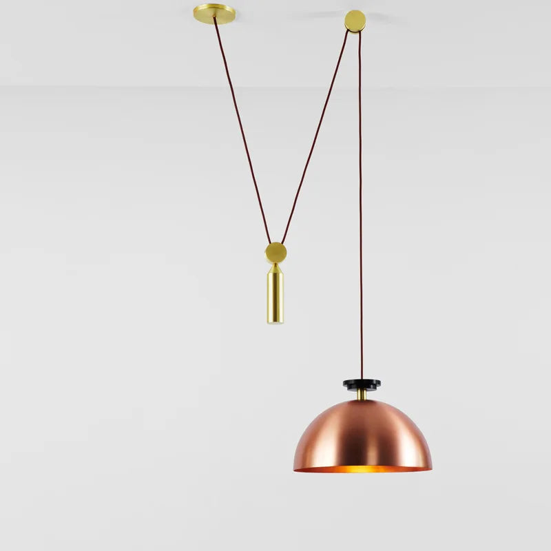 DecorBites™ Industrial Metal Pendant Light with Adjustable Height for Kitchen and Dining Room Decor