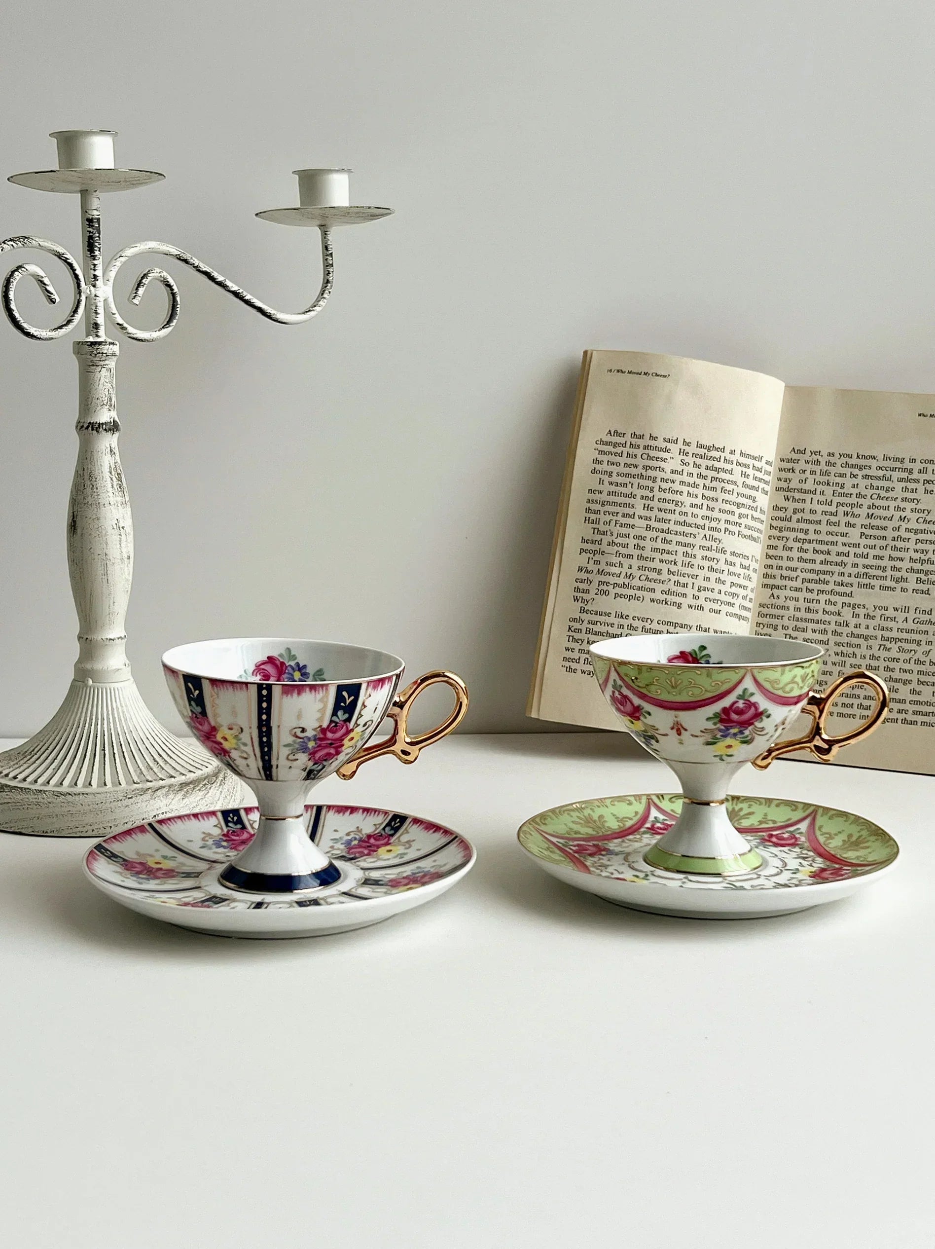 DecorBites™ Court Style Latte & Cappuccino Cup Set with Saucer, Tea Cup Set