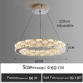 DecorBites™ Golden Crystal Ring Chandelier: Luxury Gloss Ceiling Lighting for Modern Living Room