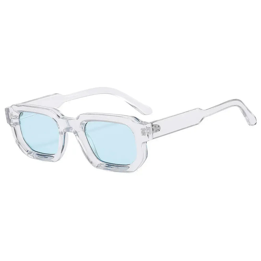 Men Vintage Rectangle Frame Sunglasses UV400