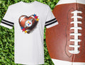Game Day Heart Steelers Graphic Tee