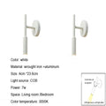 DecorBites™ Adjustable Indoor LED Wall Lamp Spotlight Fixture, Aluminum, Rotatable 350°