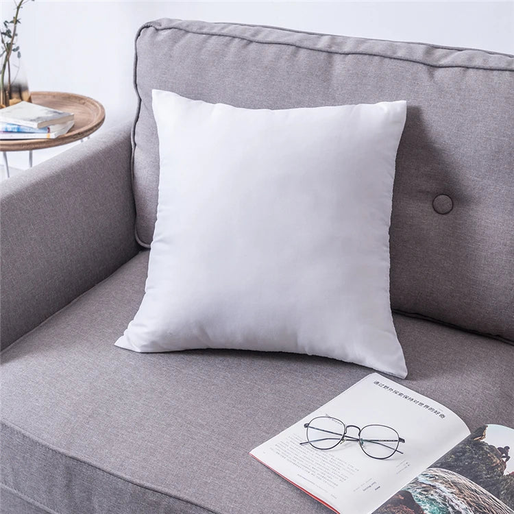DecorBites™ Embroidered Blue Tufted Boho Pillow Cover with Tassel, Lumbar Decorative Cushion