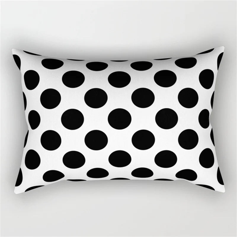 DecorBites™ Geometric Wave Line Waist Pillowcase Set