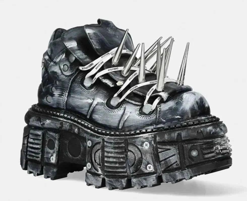 Platform Spiked Rivet Striders
