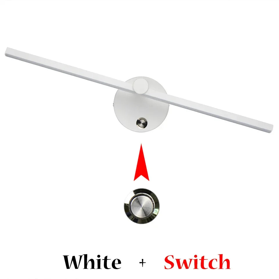 DecorBites™ Linear LED Wall Lamp with Switch, 300° Rotation, 41CM, Nordic Minimalist Design