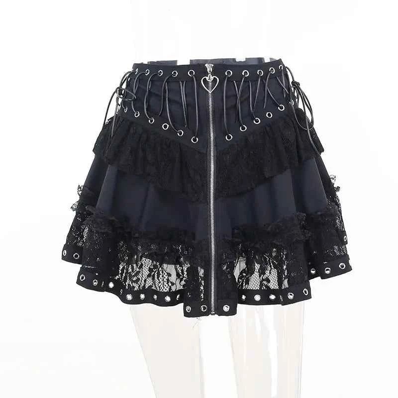 Women's Vintage High Wasit Skirt