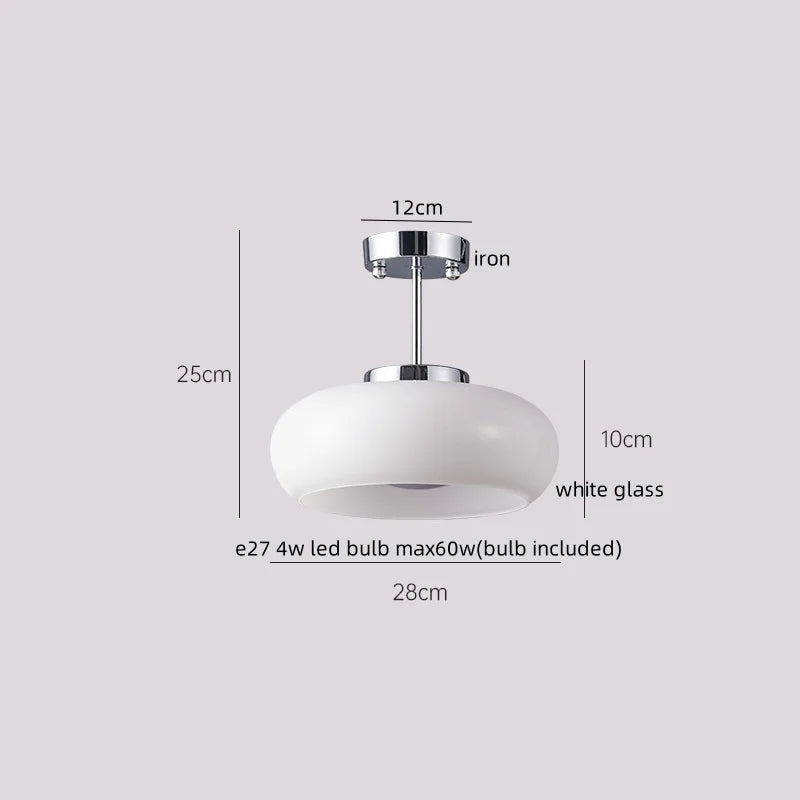 DecorBites™ LED Ceiling Lamp Japanese Style Glass Modern Living Room Lighting