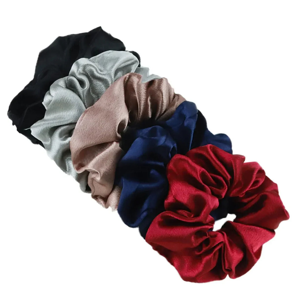 Women's Silky Satin Hair Scrunchies Set