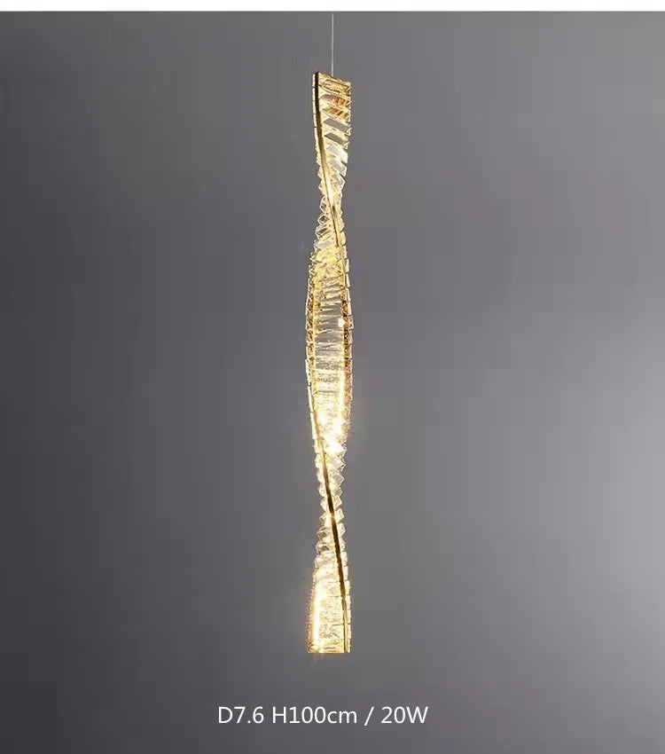 DecorBites™ Dimmable Crystal Wall Sconce | Luxury Gold Steel Light Fixture