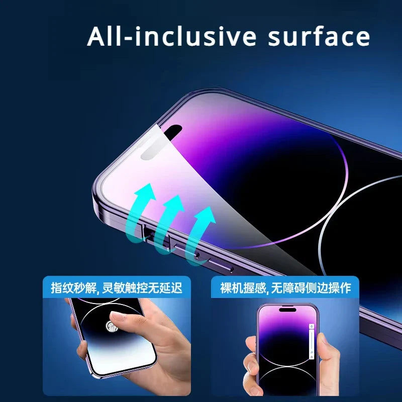 For iPhone 16 15 14 13 12 Pro Max Large Window Lens Protection Aluminum Metal Magnetic Case