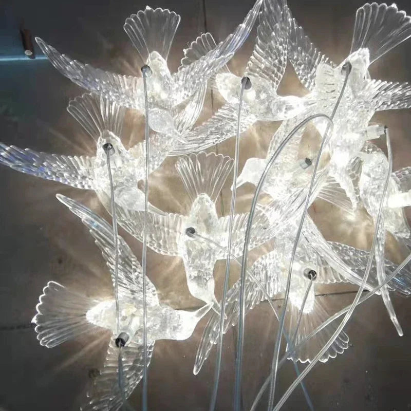 DecorBites™ LED Butterfly Ceiling Lights for Romantic Wedding Decoration