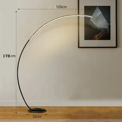 DecorBites™ LED Arc Floor Lamp for Indoor Living Room Decor