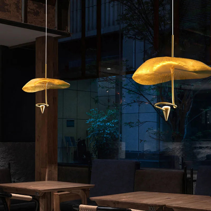 DecorBites™ LED Chandeliers 20/25/30/35cm Copper Dining Room Lighting Fixtures