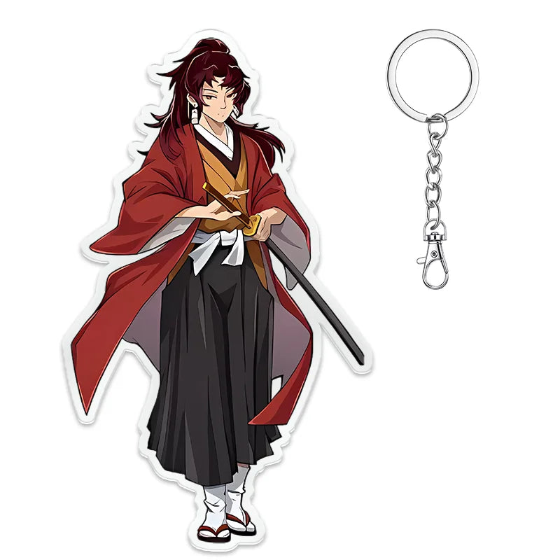 Demon Slayer Keychain: Tanjiro 6cm Acrylic Bag Pendant