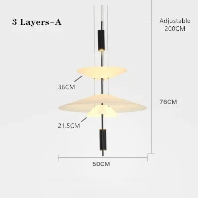DecorBites™ Designer Saucer UFO Pendant Light for Modern Home Decor
