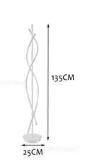 DecorBites™ LED Acrylic Art Floor Lamp Modern Home Décor Living Room Bedroom Light