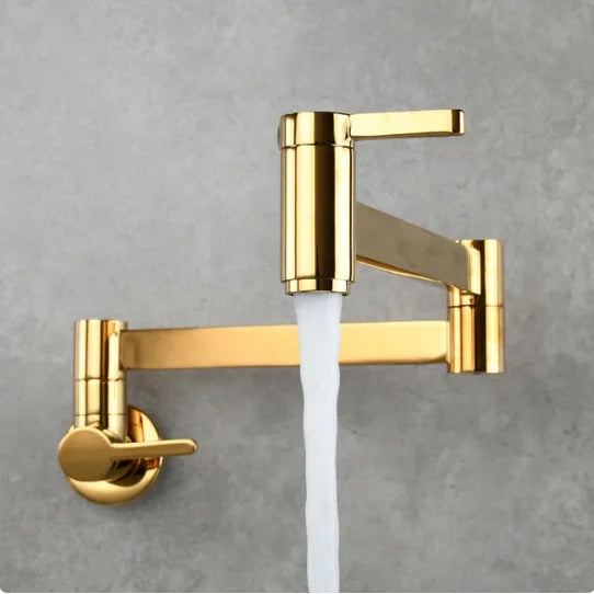 DecorBites™ Gold Brass Bathroom Hardware Set: Paper Holder, Towel Bar, Soap Basket, Towel Rack
