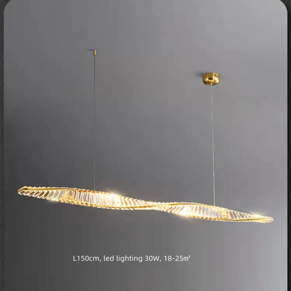DecorBites™ Dimmable Crystal Wall Sconce | Luxury Gold Steel Light Fixture