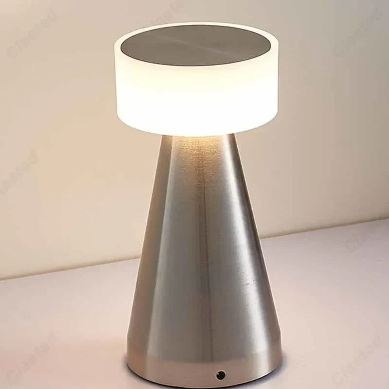 DecorBites™ LED Bar Table Lamp: USB Rechargeable Touch Sensor Night Light