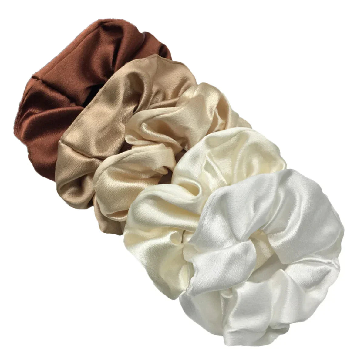 Women's Silky Satin Hair Scrunchies Set