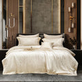 DecorBites™ Jacquard Egyptian Cotton Bedding Set for Queen King Linens