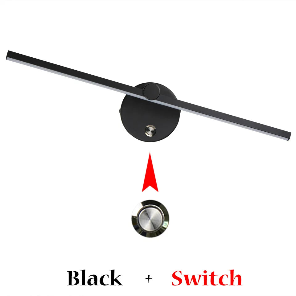 DecorBites™ Linear LED Vanity Wall Lamp 41CM with Switch & 300° Rotation