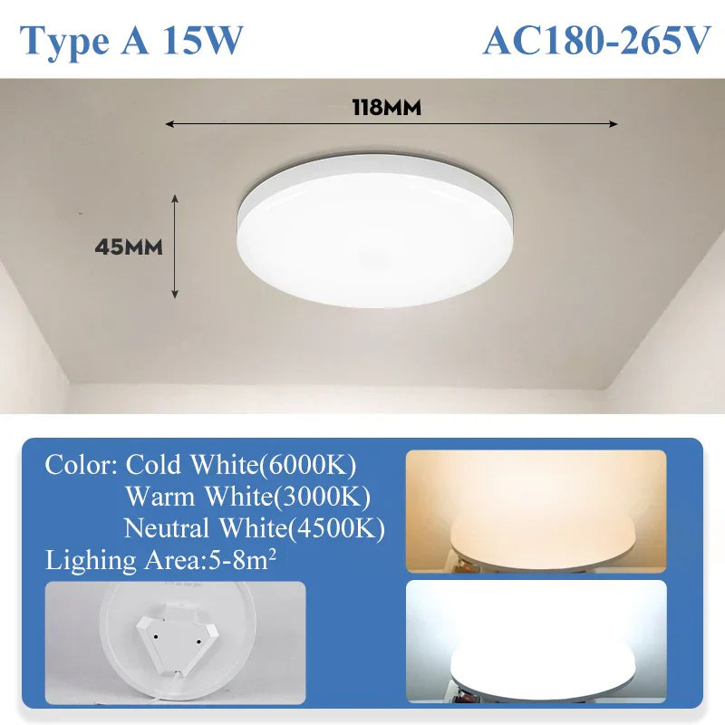DecorBites™ LED Ceiling Chandelier Panel Light for Home Decor Lighting