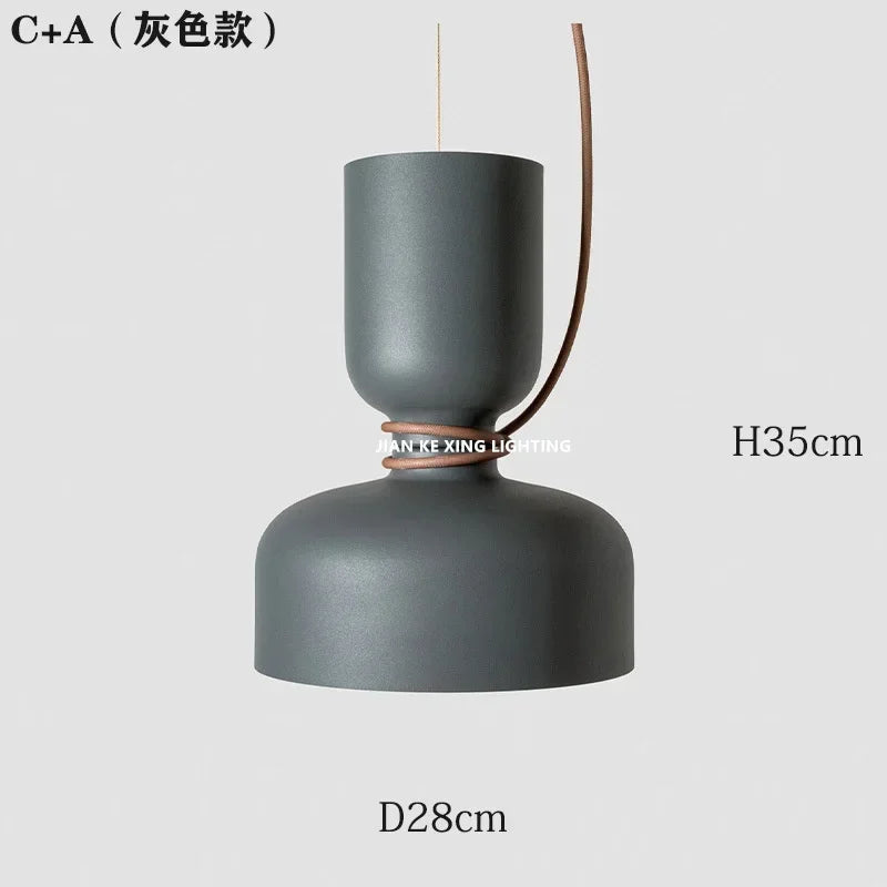 DecorBites™ Forged Iron Chandelier Pendant Light E27 Indoor Decorative Lighting