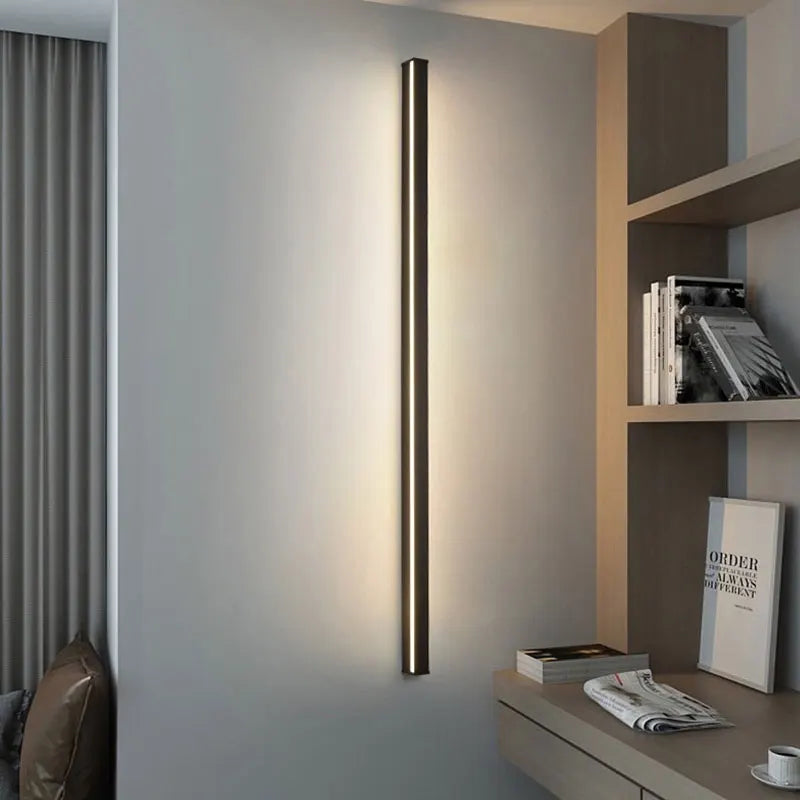 DecorBites™ Dimmable Long Wall Lamp: Stylish Bedroom Light Strip for Master Bedroom, TV Background, Sofa Decor